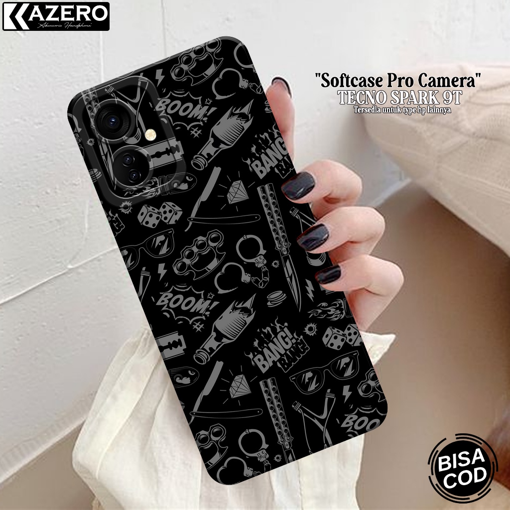 Silikon HP Tecno Spark 9T - Fashion Case Aesthetic - Softcase Tecno Spark 9T - Case Tecno Spark 9T -