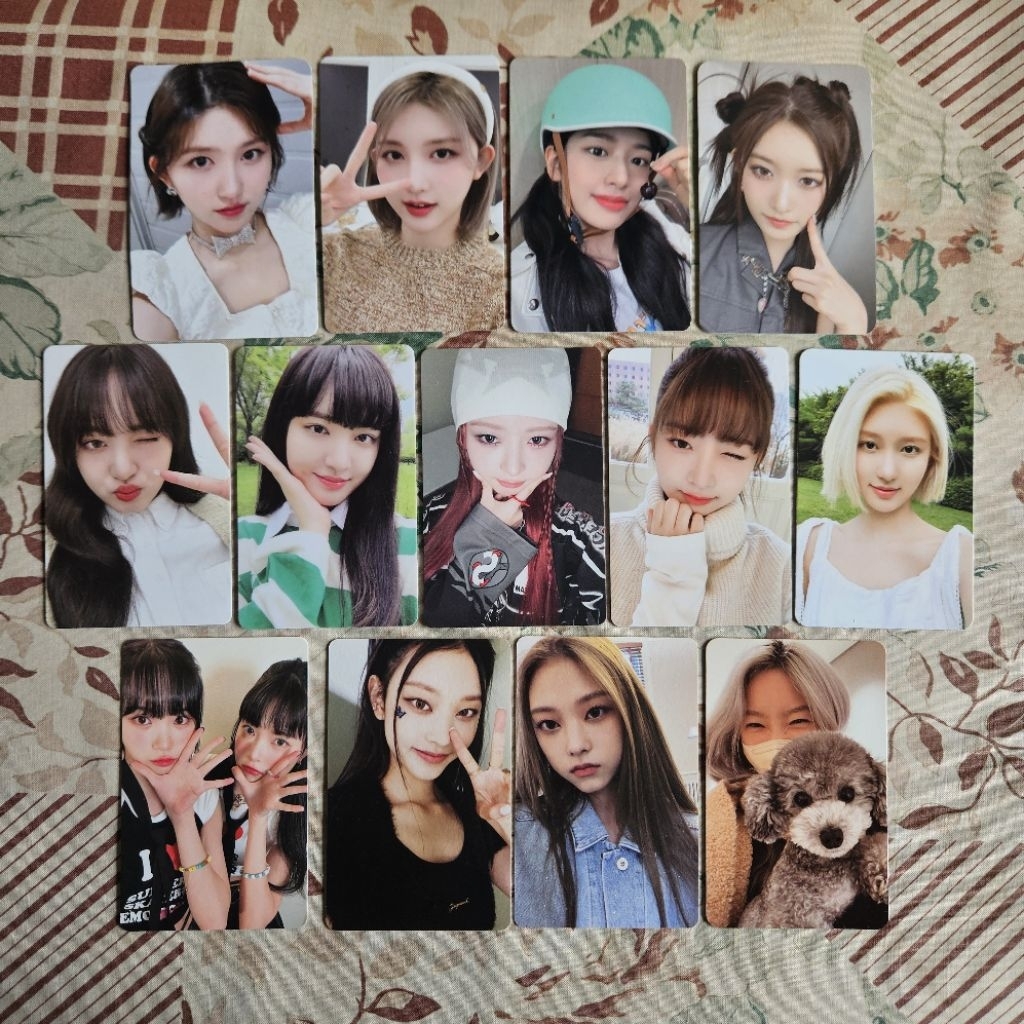 pc ive photocard album i've gaeul yujin leeseo liz dewytree sg fankit afterlike lovedive i am