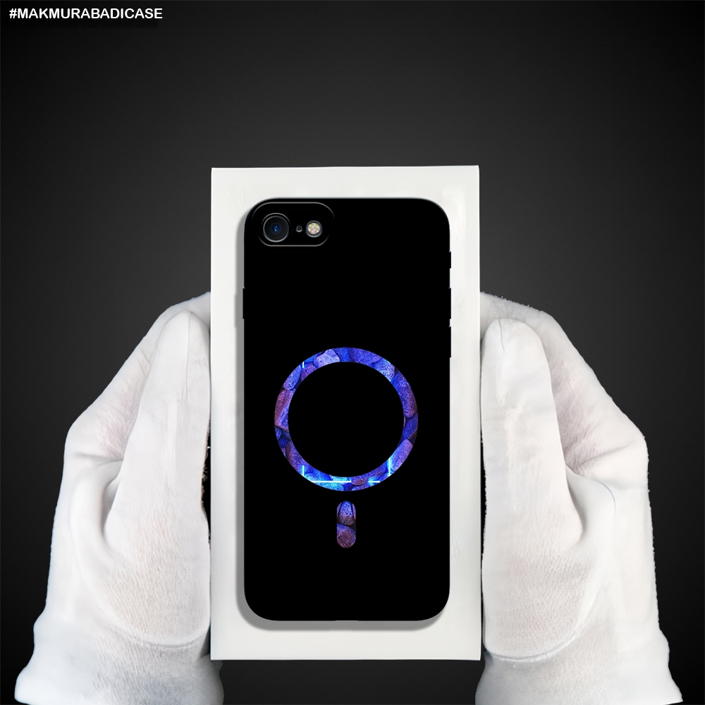 Case Compatible Iphone 7 - 8 - 7 Plus - 8 Plus - 6 - 6s - 6 Plus - 6s Plus - SE - Motif Magsafe - Ca