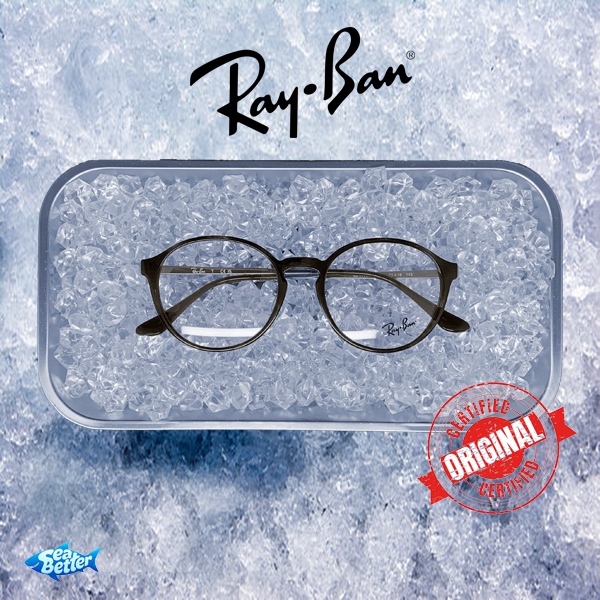 Frame Kacamata Rayban Original RB7178D 2012 Polished Havana
