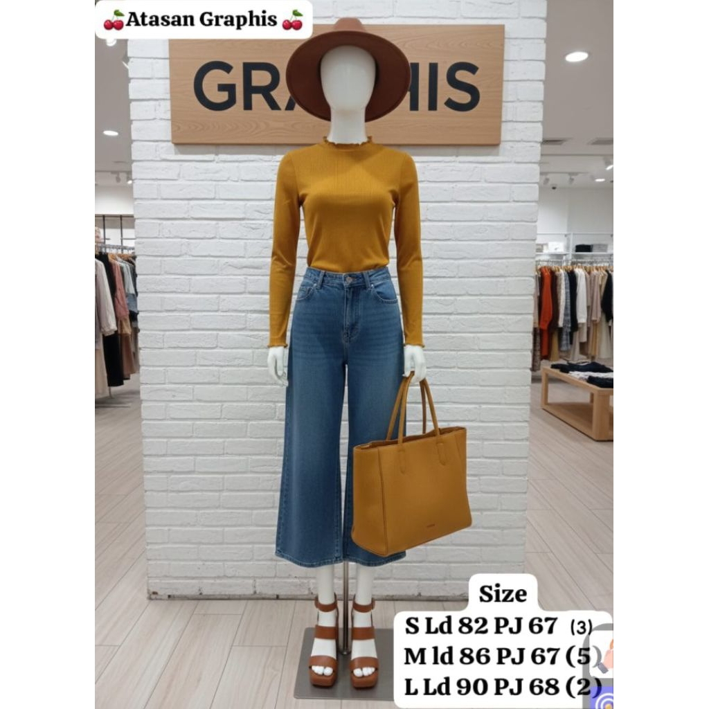 kemeja graphis dan rok graphis / simplicity