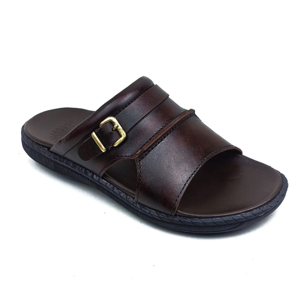 Sandal Selop Pria Kulit Asli 100% Original