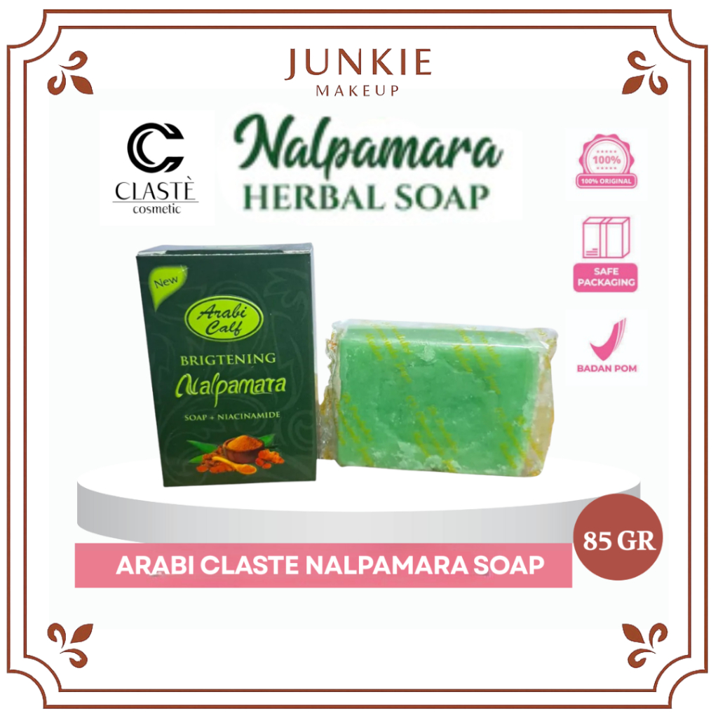 (ORI) Sabun Arab Nalpamara Original / Sabun Nalpamara Brightening / Sabun Turmeric Arabi