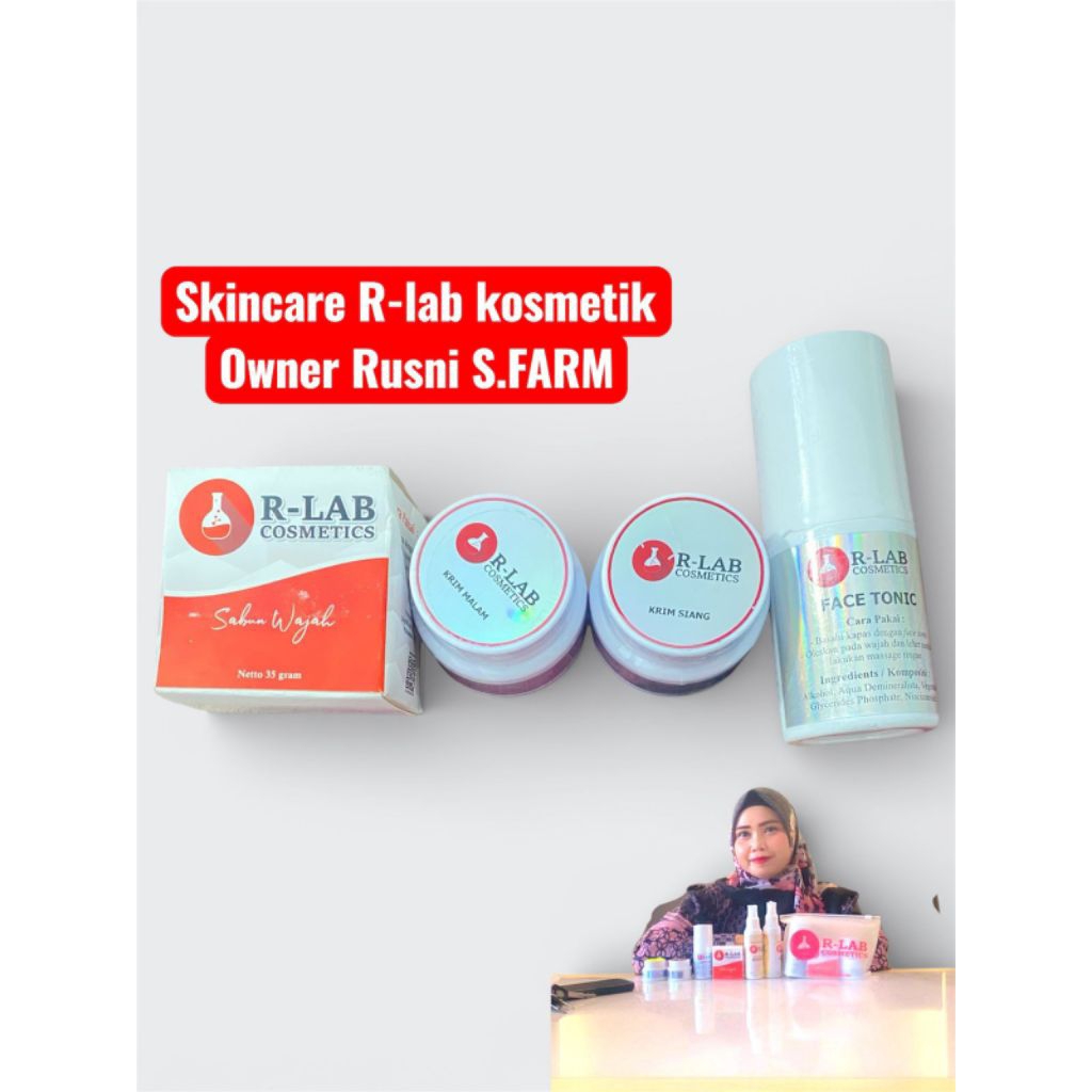 3 paket skincare R-LAB  rseller