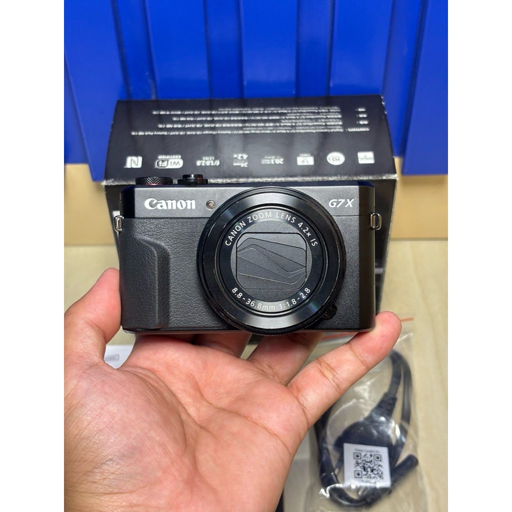 Kamera Canon Power Shot G7x Mark II Mulus Fullset Box