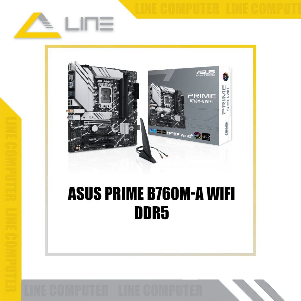 Motherboard ASUS B760M-A WIFI D5 - Motherboard LGA1700 DDR5