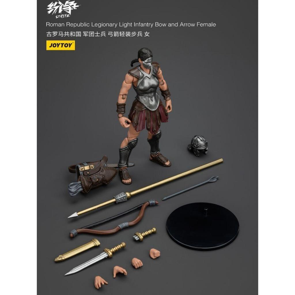 JT0041 Roman Republic Legionary Light Infantry Bow and Arrow Female Joytoy
