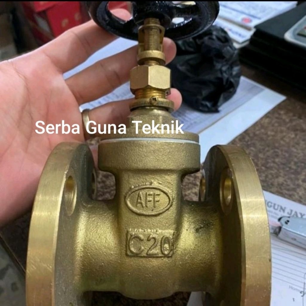 Gate Valve Marine 3" inch DN 80 Jis 5k Kuningan