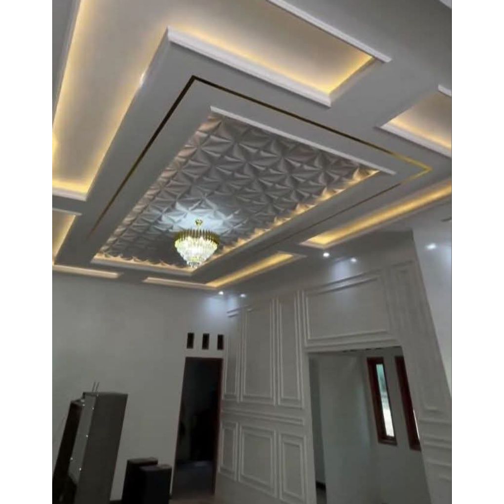 jasa pasang plafon gypsum dan pvc murah
