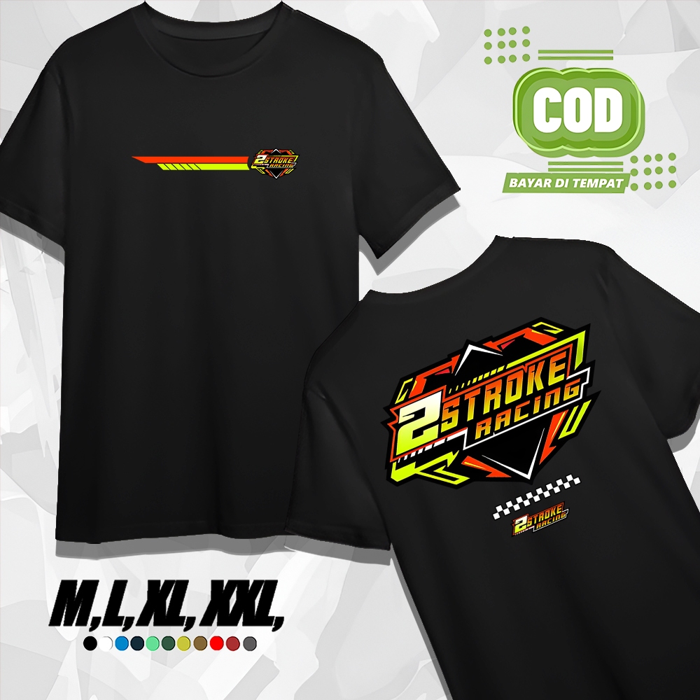 KAOS 2 STROKE | KAOS MEKANIK AMATIR | KAOS RACING ORIGINAL | BAJU RACING ORIGINAL | KAOS RACING