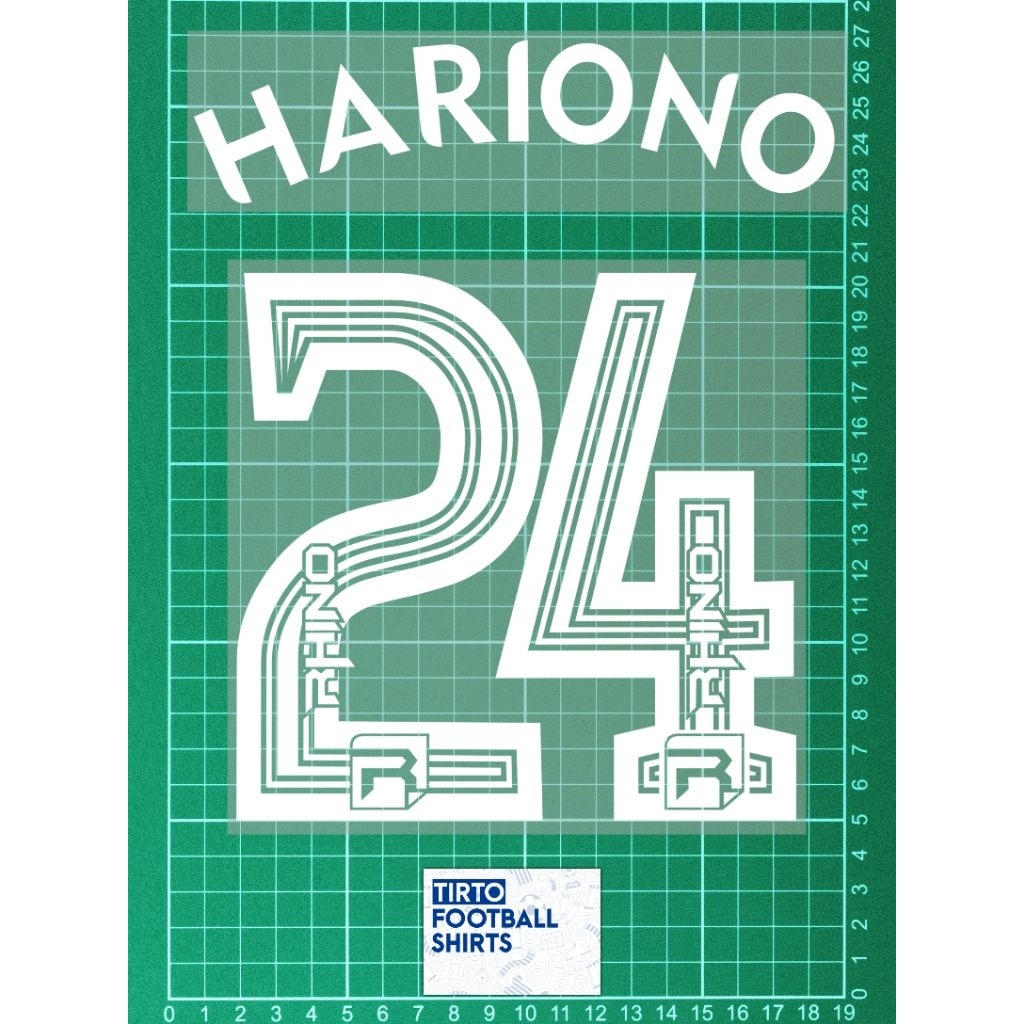 CUSTOM NAMESET PERSIB BANDUNG 2016 DTF HD NOMOR PUNGGUNG SABLON DTF