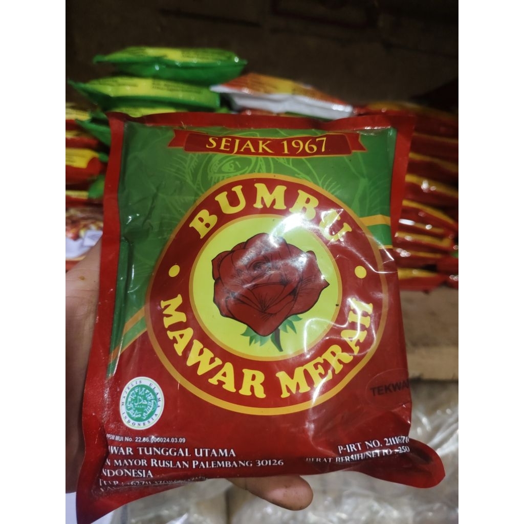 Bumbu Tekwan Cap Mawar Merah 250 gr