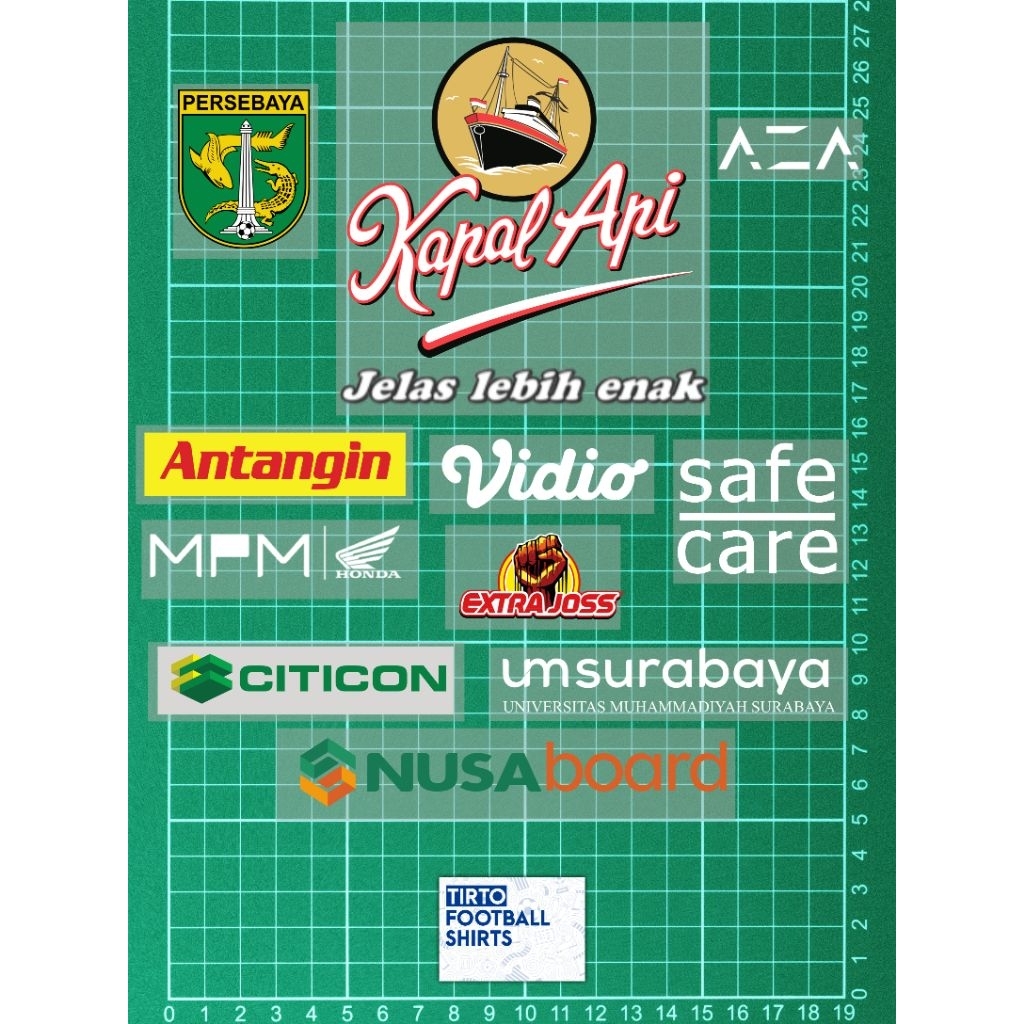 REMAKE FULL SPONSOR PERSEBAYA SURABAYA 2017 2018 2019 2020 2021 2022 2023 2024 2025 2026 SABLON DTF 