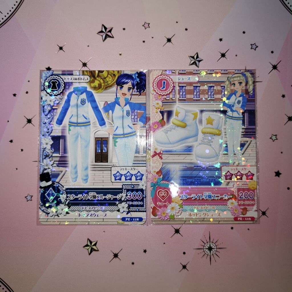 Aikatsu Starlight School Blue Jersey Fullset Cool Aoi Yurika