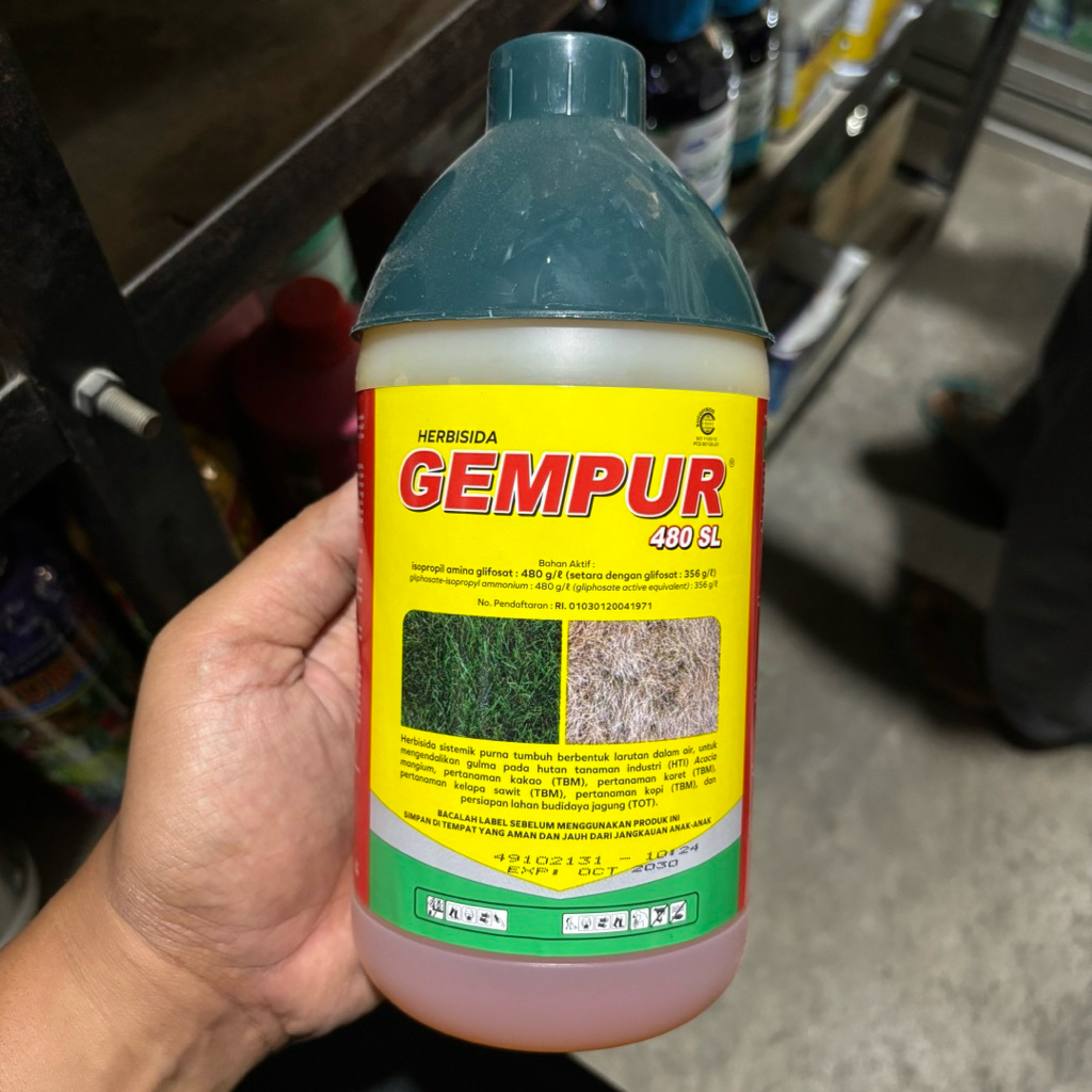 GEMPUR 480 SL HERBISIDA HERBISIDA SISTEMIK KEMASAN 1 Liter