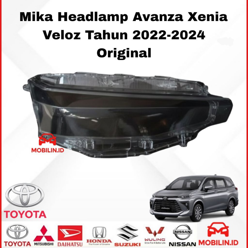 Mika Headlamp Lampu Depan Avanza Xenia Veloz Origingal 2022 2003 2024 Mika lampu depan Avanza Xenia