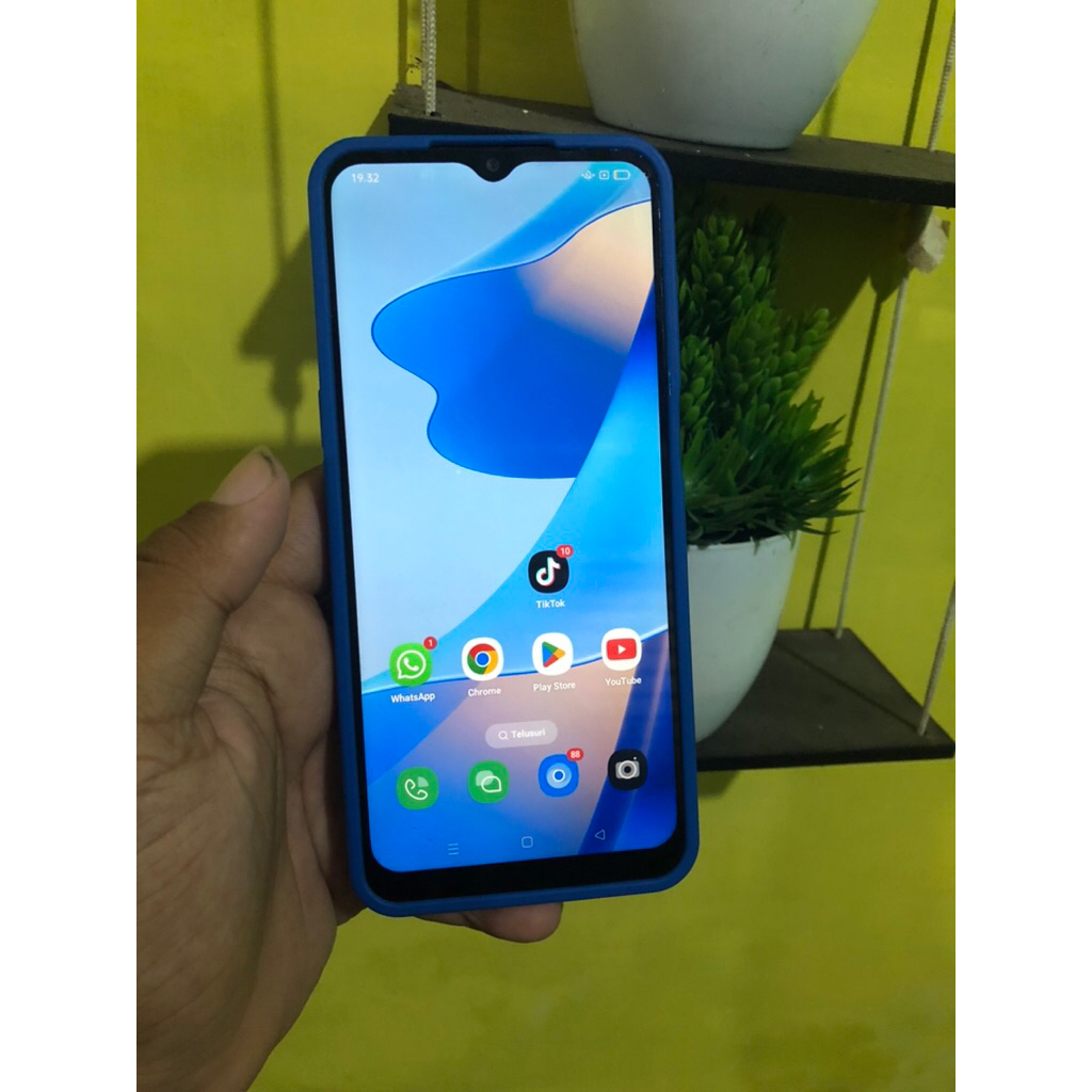 Oppo A16 kondisi normal siap pake ram 3/32 handphone second normal berkualitas