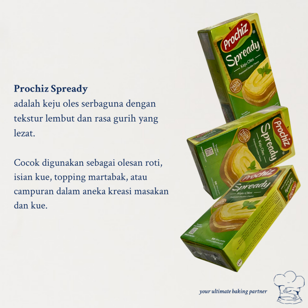 Prochiz Spready 2kg – Keju Oles Creamy / Keju Prochiz Spready