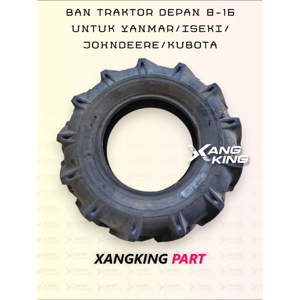 BAN TRAKTOR DEPAN 8-16 UNTUK YANMAR/ISEKI/JOHNDEERE/KUBOTA