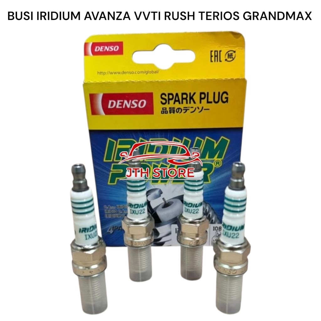 BUSI IRIDIUM DENSO IXU22 - BUSI IRIDIUM POWER DENSO AVANZA VVTI RUSH TERIOS XENIA GRANDMAX LUXIO