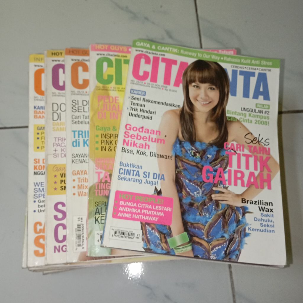 Majalah CITA CINTA th 2008