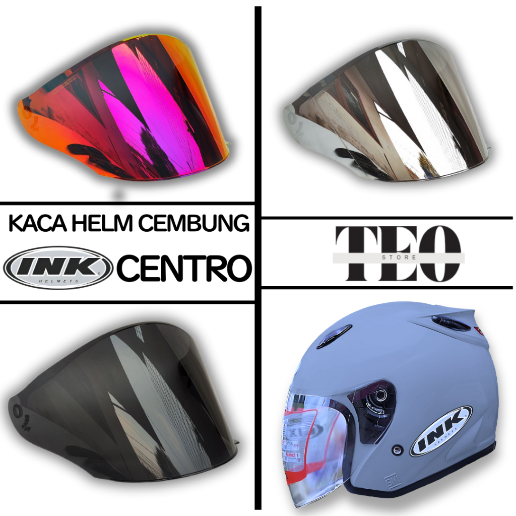 Kaca Helm INK CENTRO Visor Helmet FLAT venom open ink centro tm2
