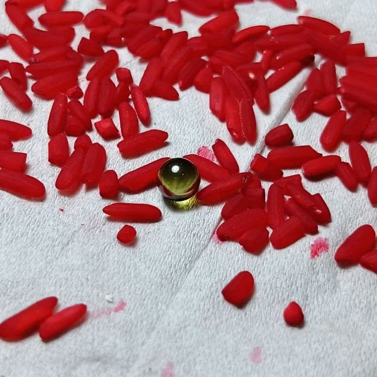 Batu alam batu buntat lipan warna hijau asli