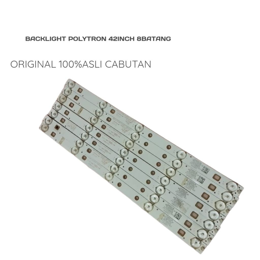 BACKLIGHT LAMPU TV POLYTRON 42INCH 8BATANG
