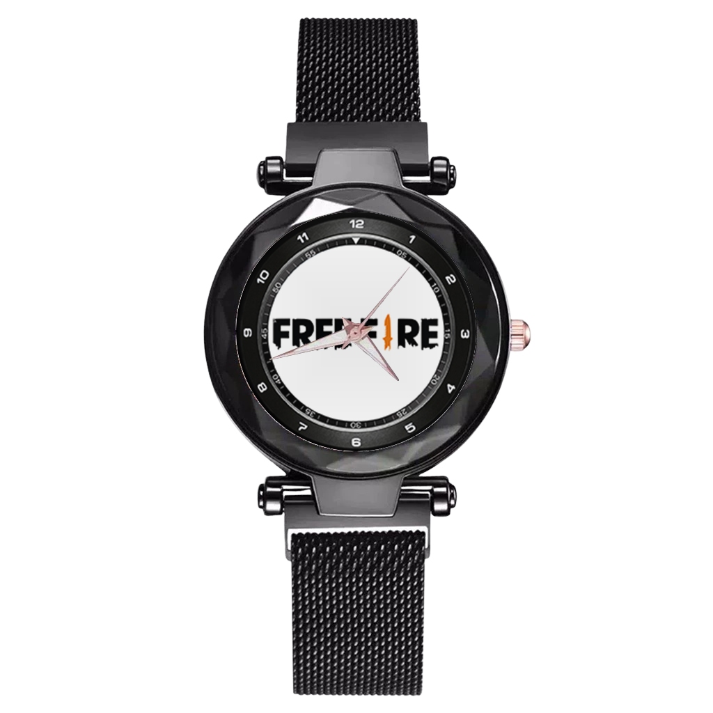 Fikastore Jam Tangan Free Fire FF Wanita Free Box dan Baterai
