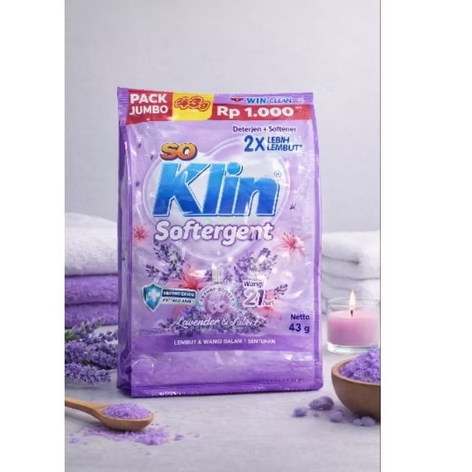 Soklin Softergent ( Bubuk)