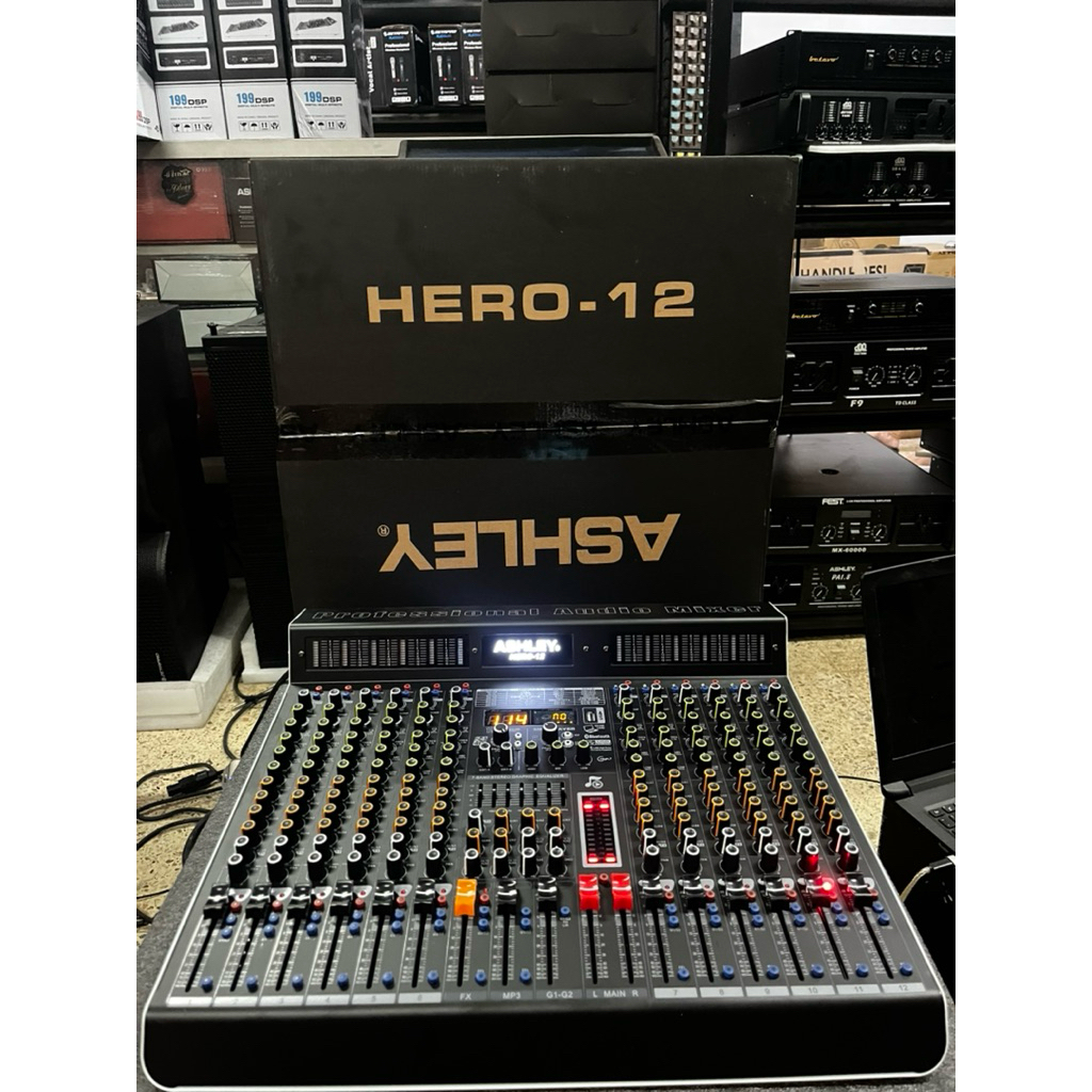 AUDIO MIXER ASHLEY HERO 12