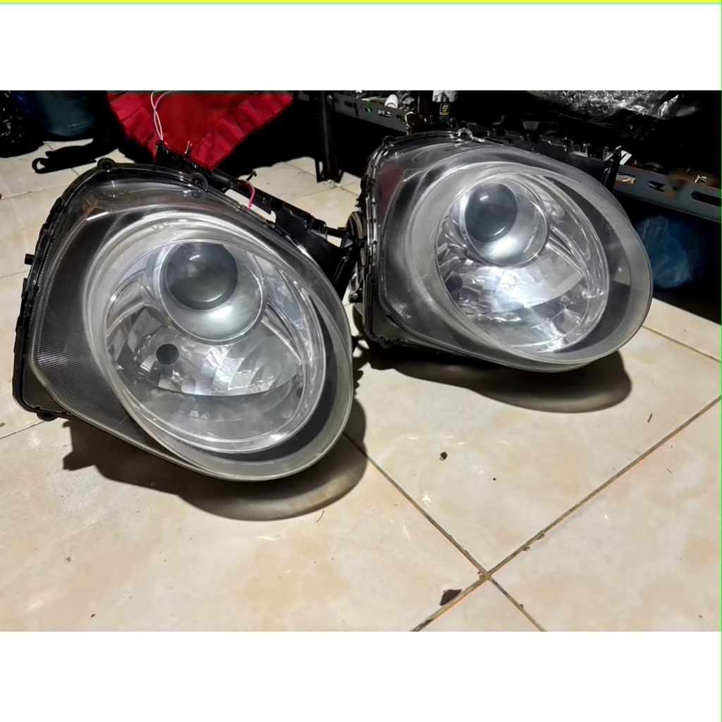 Headlmamp Lampu depan nissan juke model HID projector original
