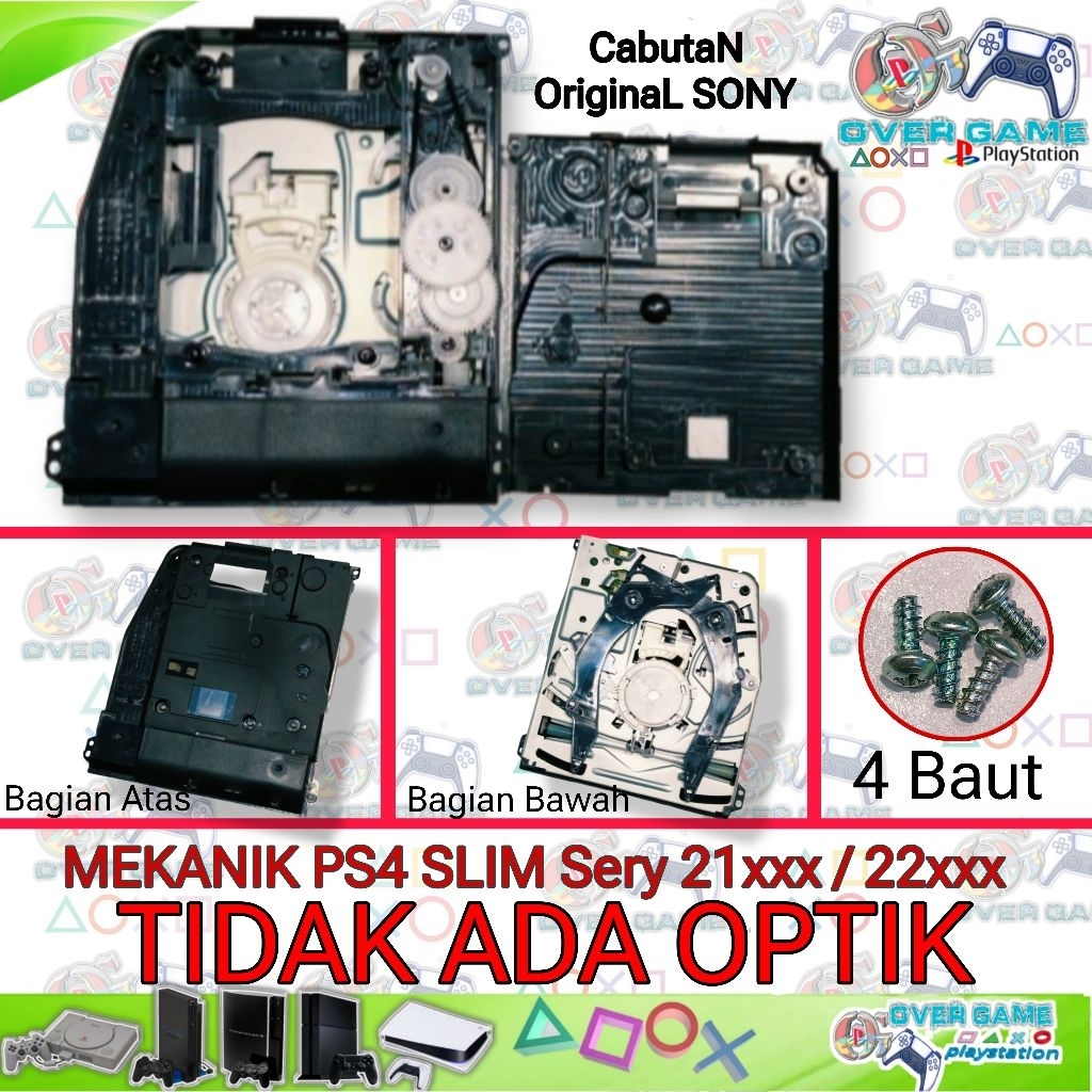 DRIVE BD ROOM MEKANIK PS4 SLIM NON OPTIK