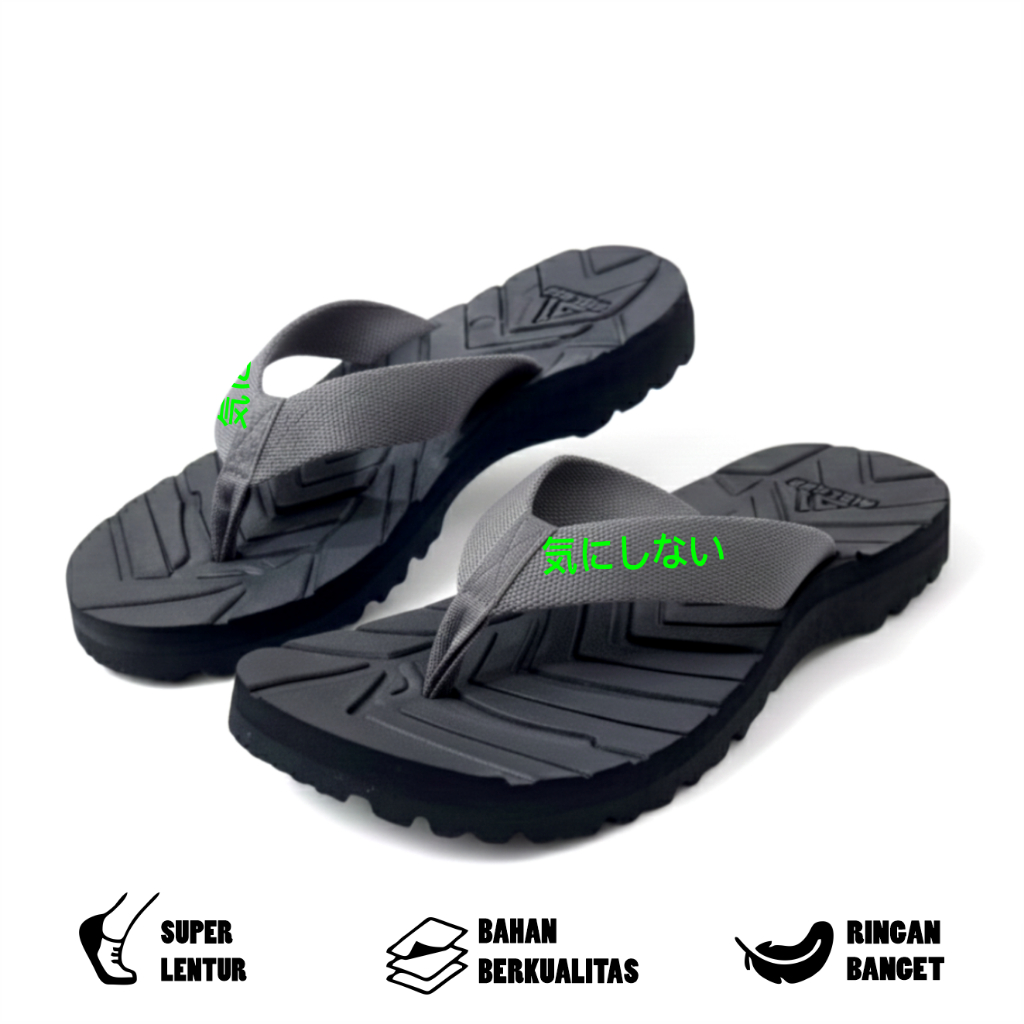 Sandal Gunung Sendal Jepit Outdoor Sandal Sandal Gunung Outdoor Wanita Trek Sol Tebal Sendal Gunung 