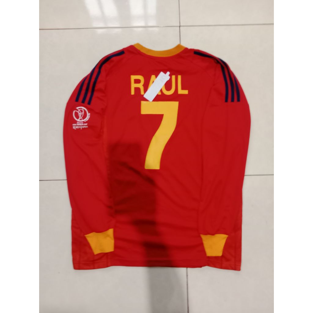 jersey spanyol retro lengan panjang
