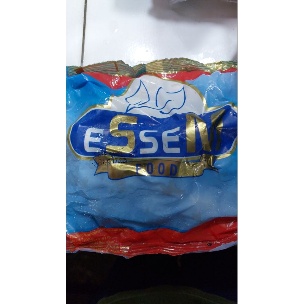 bakso sapi merk essem biru