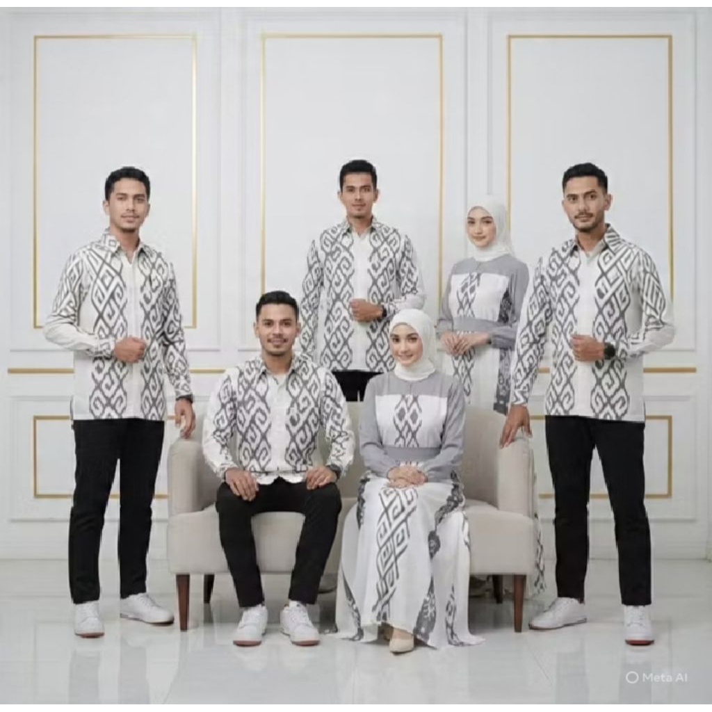 EVA FASHION TENUN- Baju Couple keluarga besar,Baju couple family lebaran