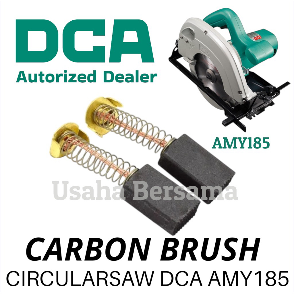 CARBON BRUSH DCA AMY185 CIRCULARSAW DCA AMY 185 ARANG BROSTEL DCA SERKEL KAYU PEMOTONG KAYU