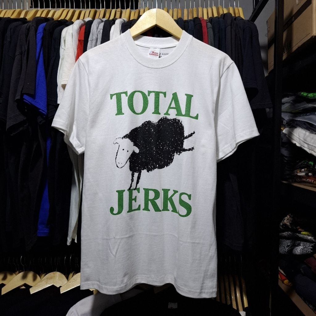 kaos band TOTAL JERKS original merch