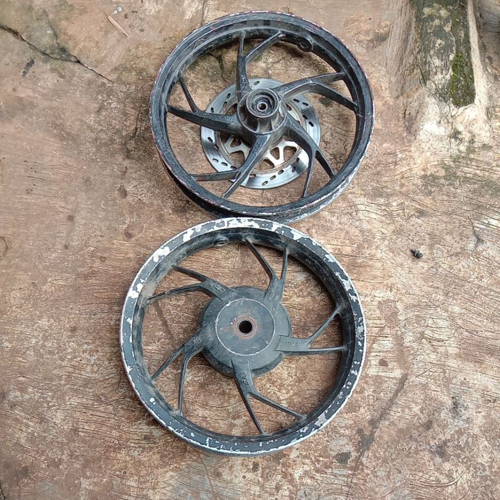 JUAL VELG RESING DEPAN BELAKANG TVS DAZZ ORIGINAL COPOTAN