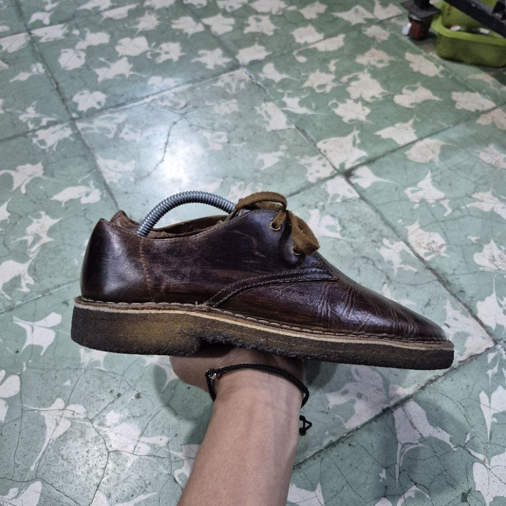 Sepatu Clarks Derby Leather Pria(42)