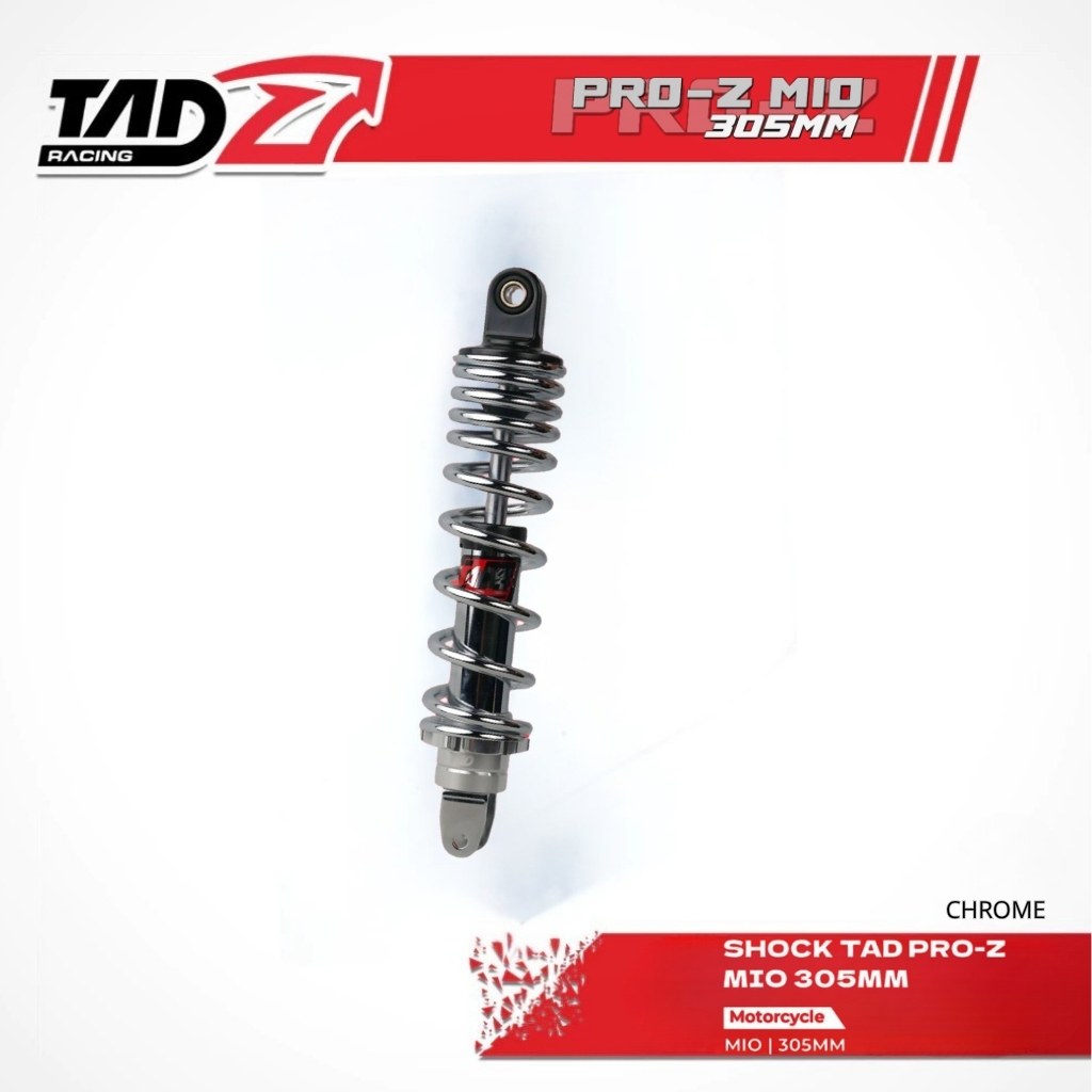 Shock MIO 305 MM CHROOM PRO Z TRACKTION TAD RACING
