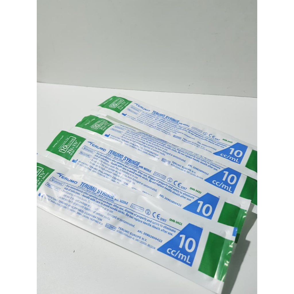 Terumo Syringe 10 ml / Spuit 10cc Terumo / Syringe 10ml
