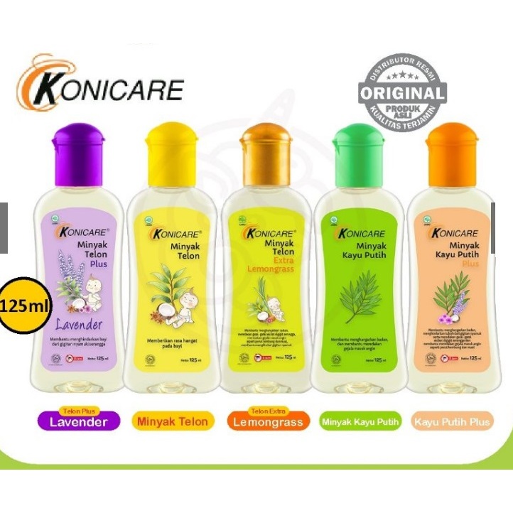 KONICARE  Minyak Telon 125ML  Besar