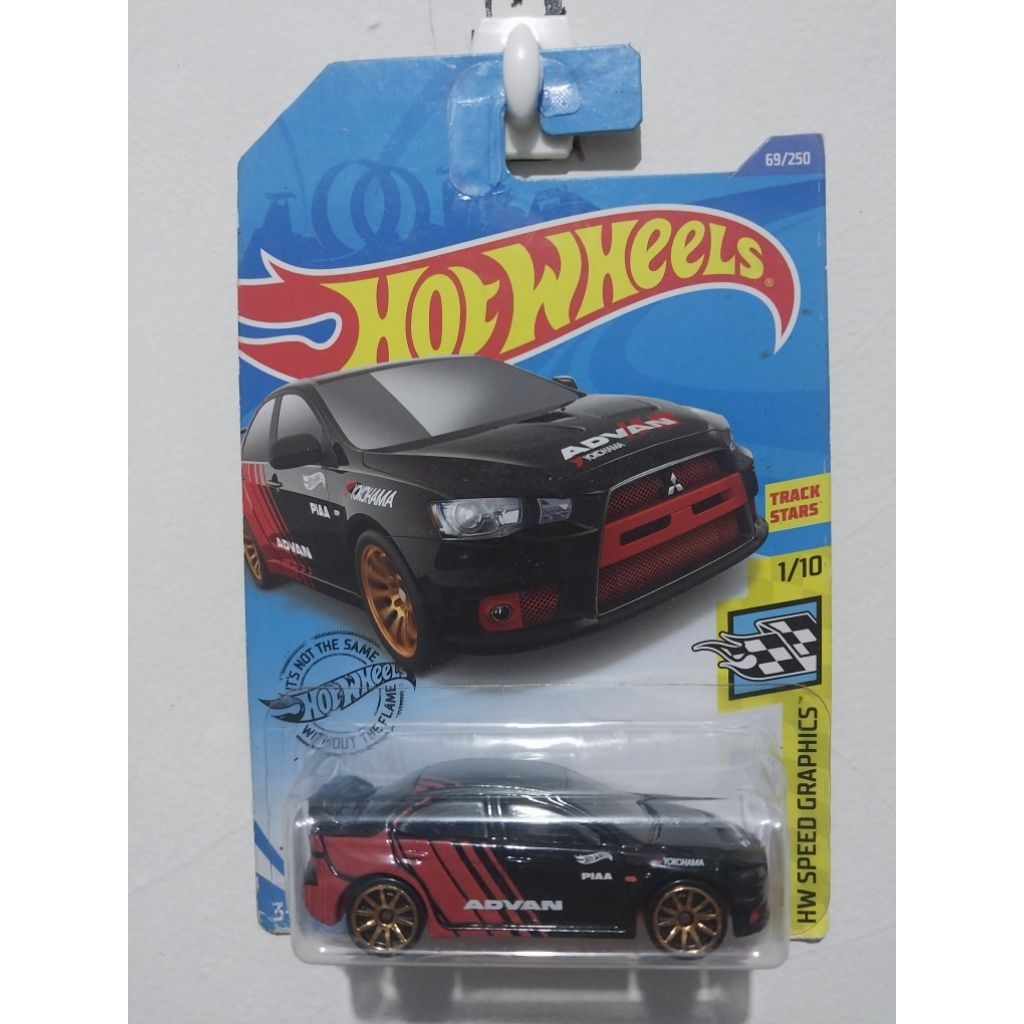 Hot Wheels Mitsubishi Lancer Evolition Advan