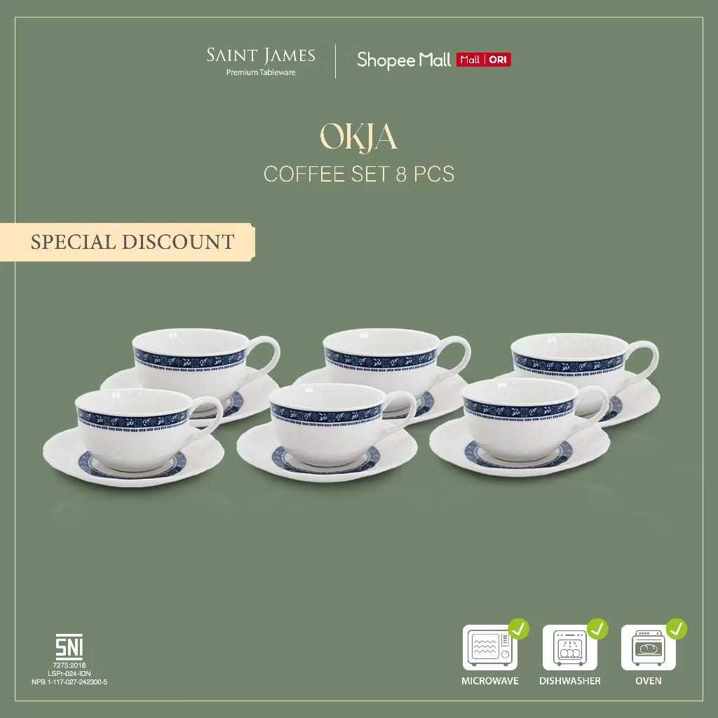 Saint James Coffee Set 12Pcs M (Okja)