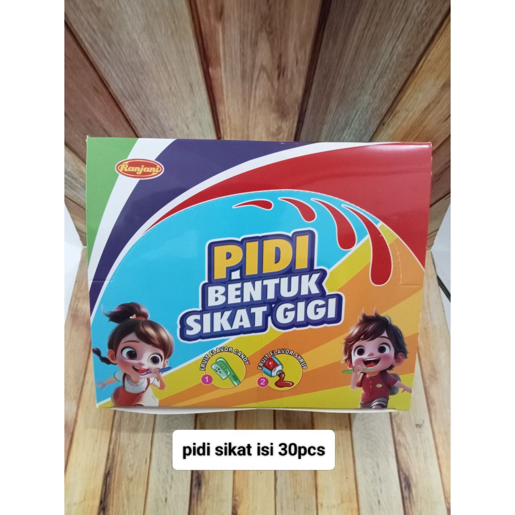 permen pidi sikat gigi