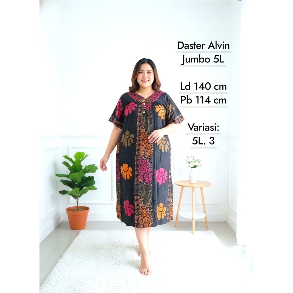 Daster Jumbo Cetak 5L Dari Batik Alvin