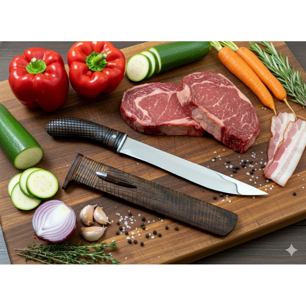 Pisau sembelih miror Golsem Garit cibatu