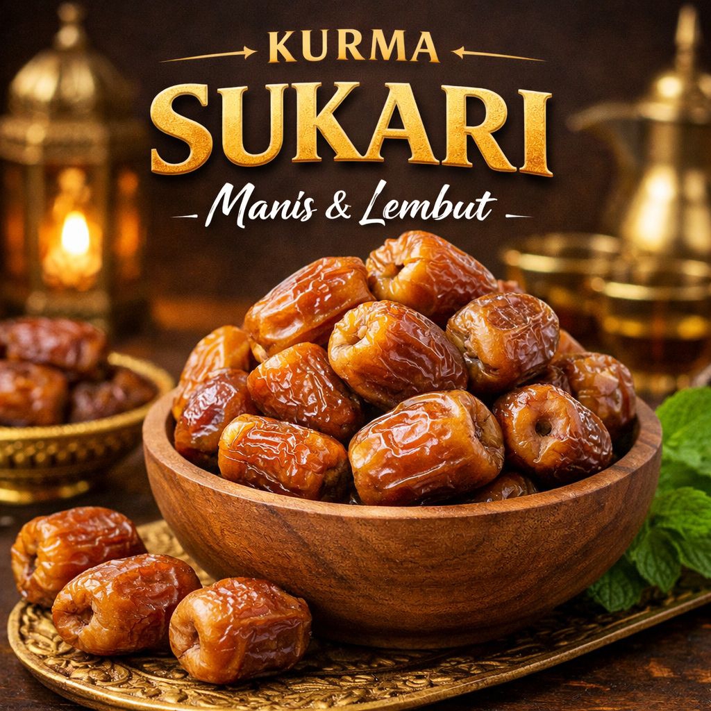 kurma Sukari al Qassim 500gram
